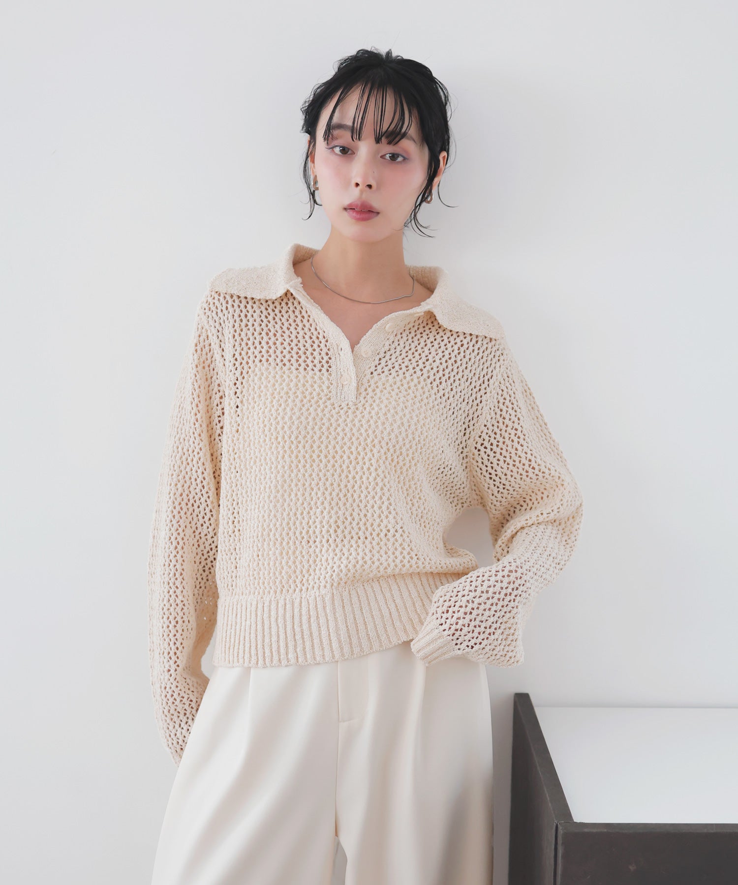 MIXメッシュポロニット – LIAN