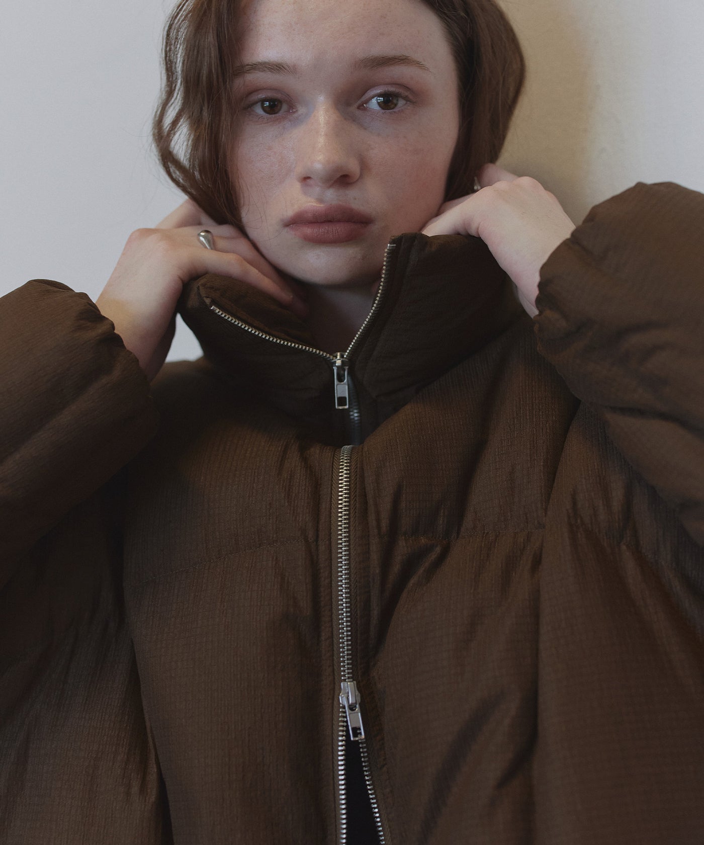 チェックファイバーショートダウン – LIAN