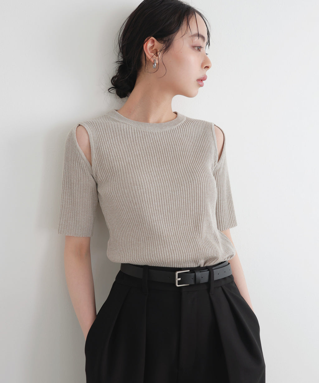 ショルダーオープンニット – LIAN