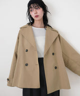 【mayu × LIAN】ハーフトレンチコート