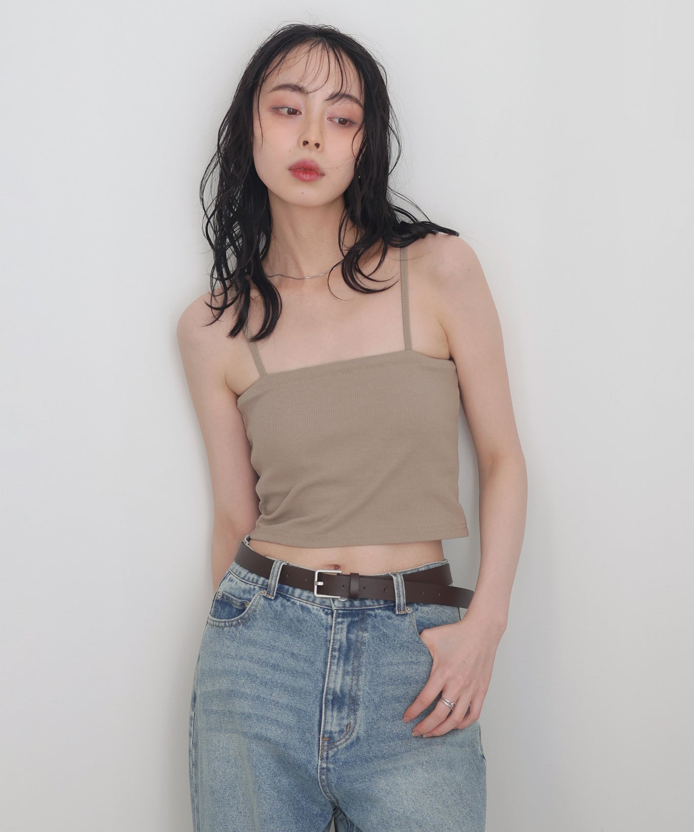 カップ付きスクエアキャミソール – LIAN カップ付きスクエアキャミソール – LIAN