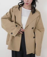 【mayu × LIAN】ハーフトレンチコート