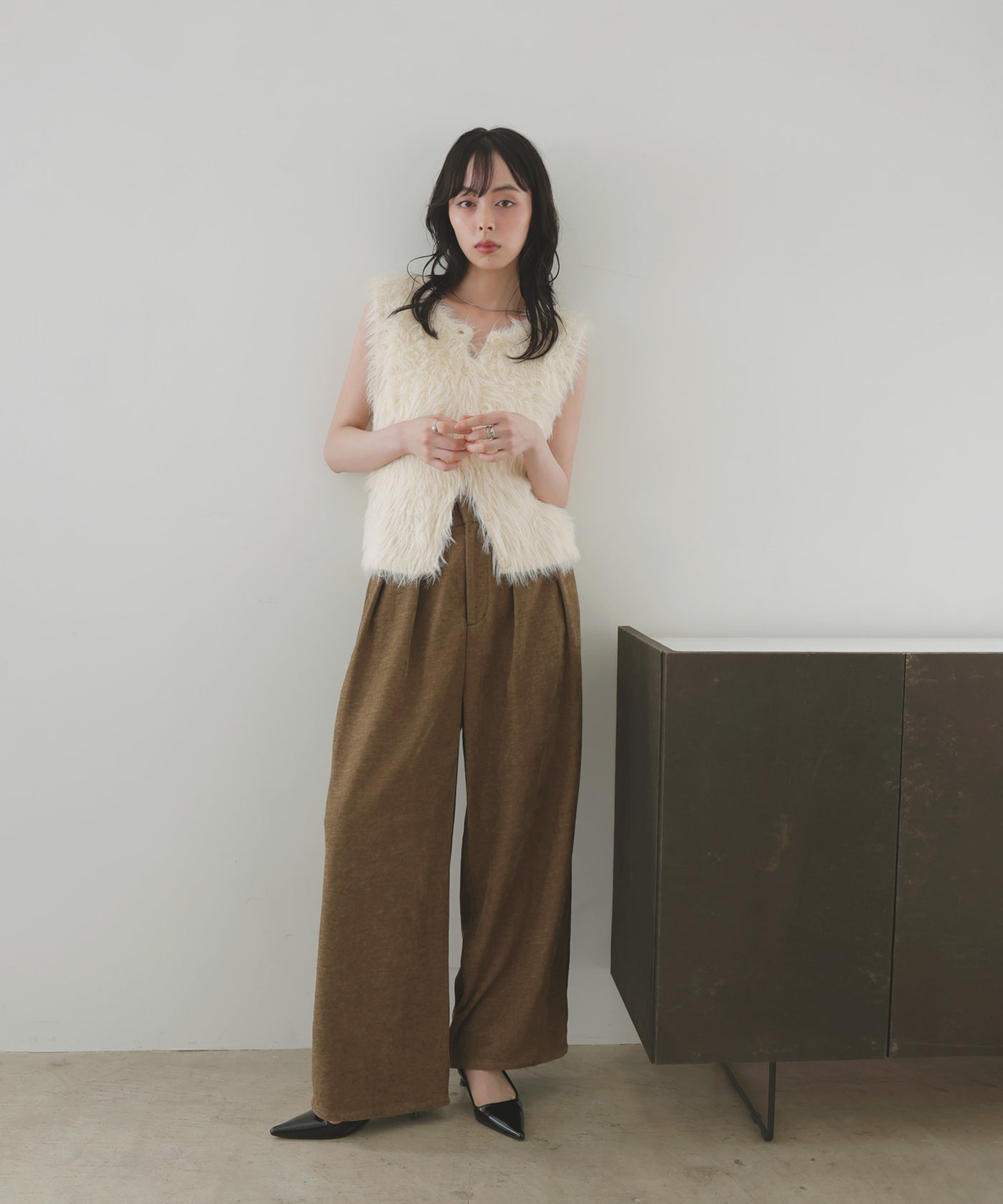 ベロアタックワイドパンツ – LIAN