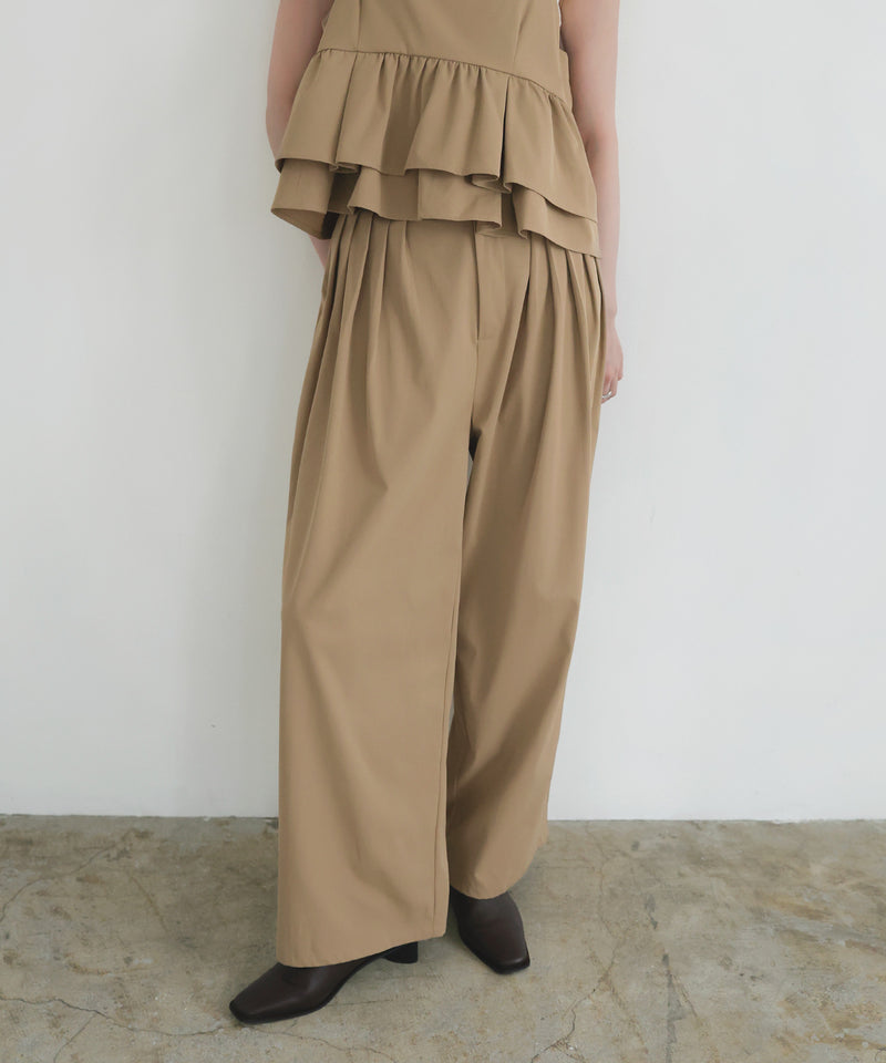 セットアップ対応】メニータックワイドパンツ – LIAN