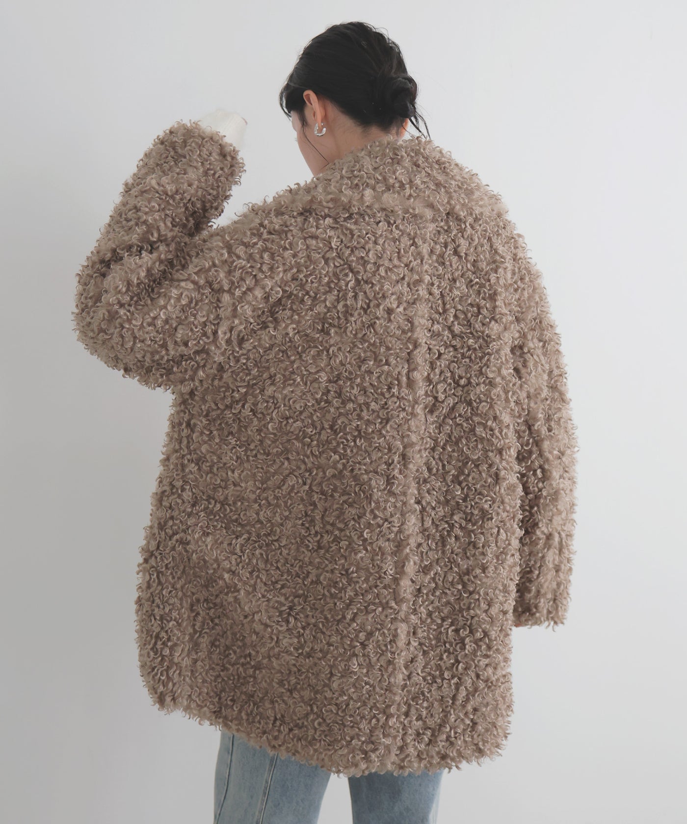 プードルファーテーラードコート – LIAN