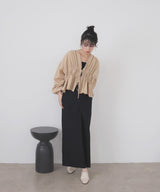 【一部予約商品】【mayu × LIAN】ダブルリボンシャーリングブラウス