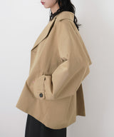 【mayu × LIAN】ハーフトレンチコート