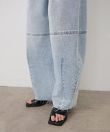 コクーンデニムパンツ