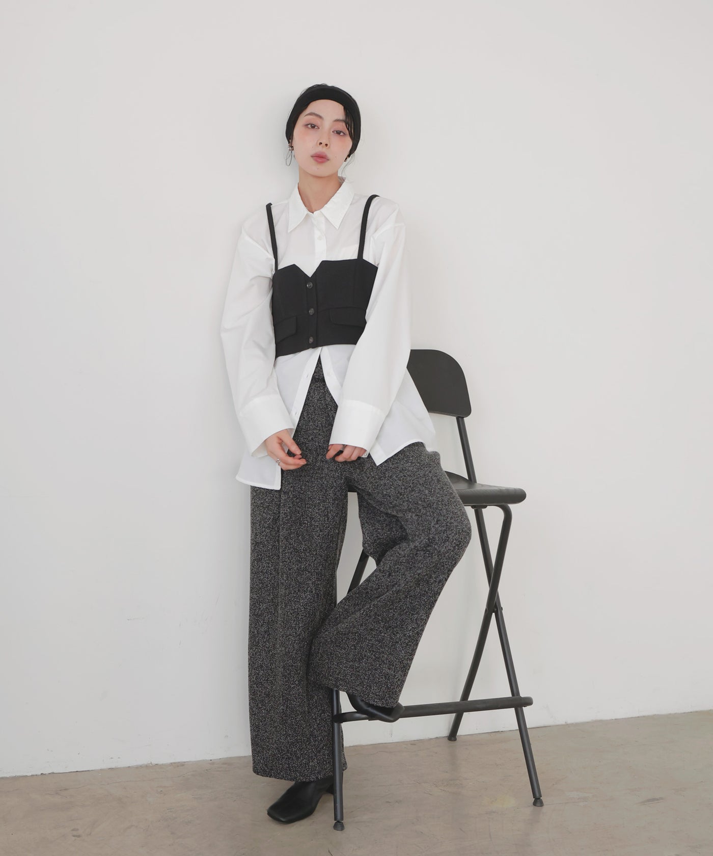 ツイードフリンジデザインパンツ – LIAN