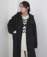 シャギーダッフルロングコート