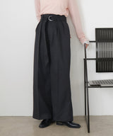 ウエストギャザーチノパンツ