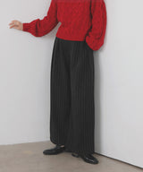 ストライプタックパンツ