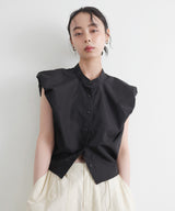 バルーンショルダーブラウス