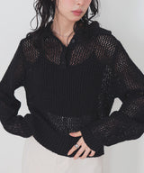 MIXメッシュポロニット