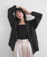 サマーツイードテーラードジャケット