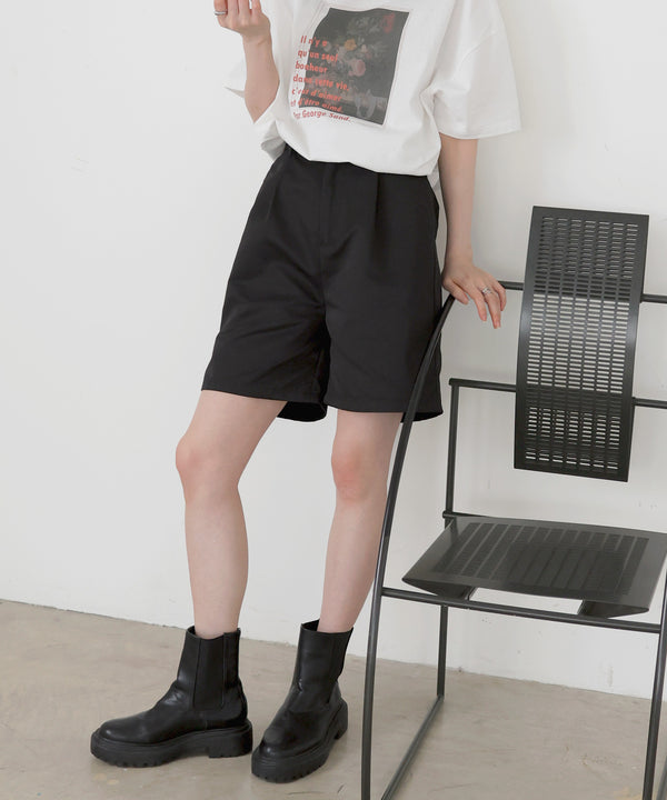 ツイルタックハーフパンツ
