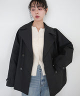 【mayu × LIAN】ハーフトレンチコート