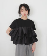 【一部予約商品】シャイニーフリルTシャツ