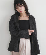 サマーツイードテーラードジャケット