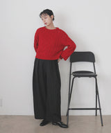 ストライプタックパンツ