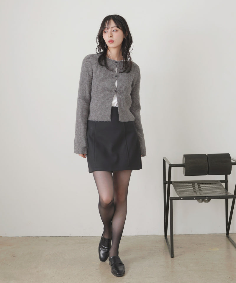 ウールライクミニスカート