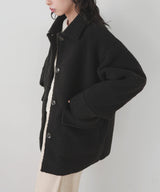 ボアムートンステンカラーコート