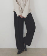 【1月下旬予約商品】ツータックワイドパンツ