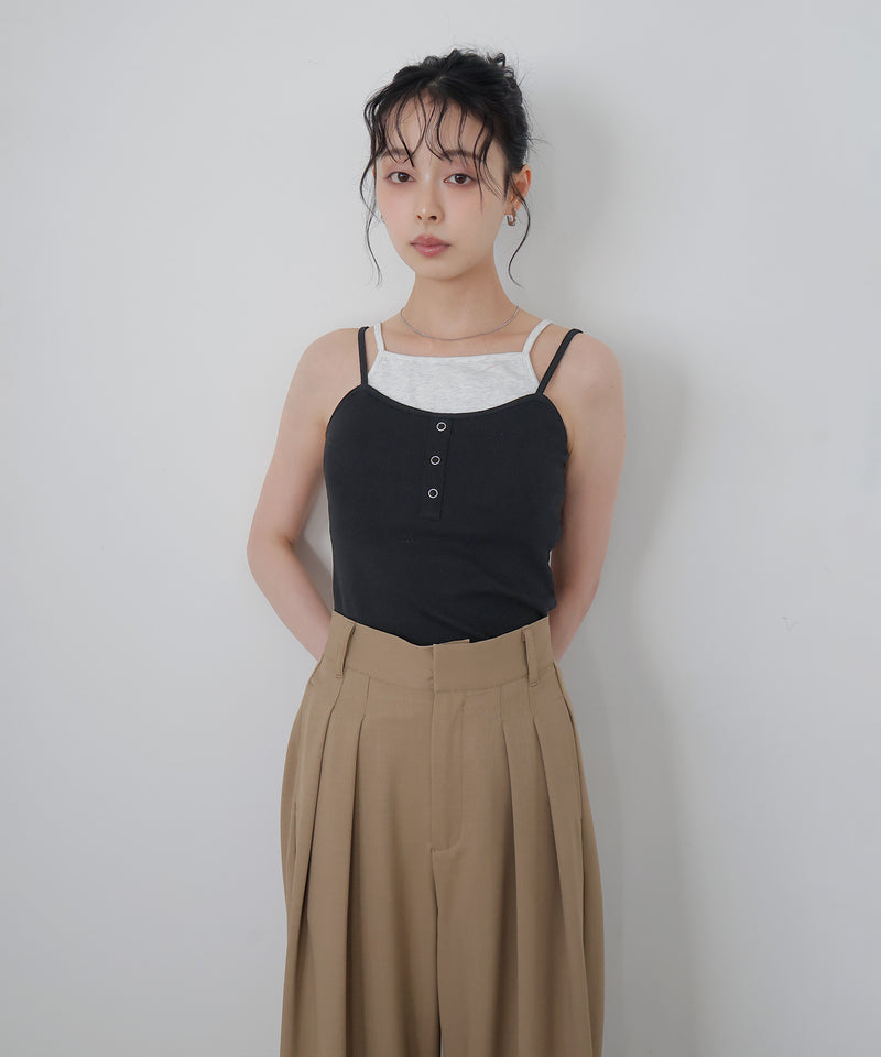 レイヤードヘンリーキャミソール – LIAN