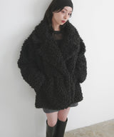 プードルファーテーラードコート