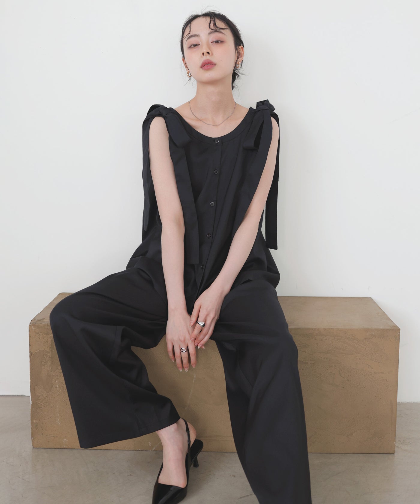 ANDAMARY オフショルダーリボントップス 2WAYショルダーリボントップス – LIAN