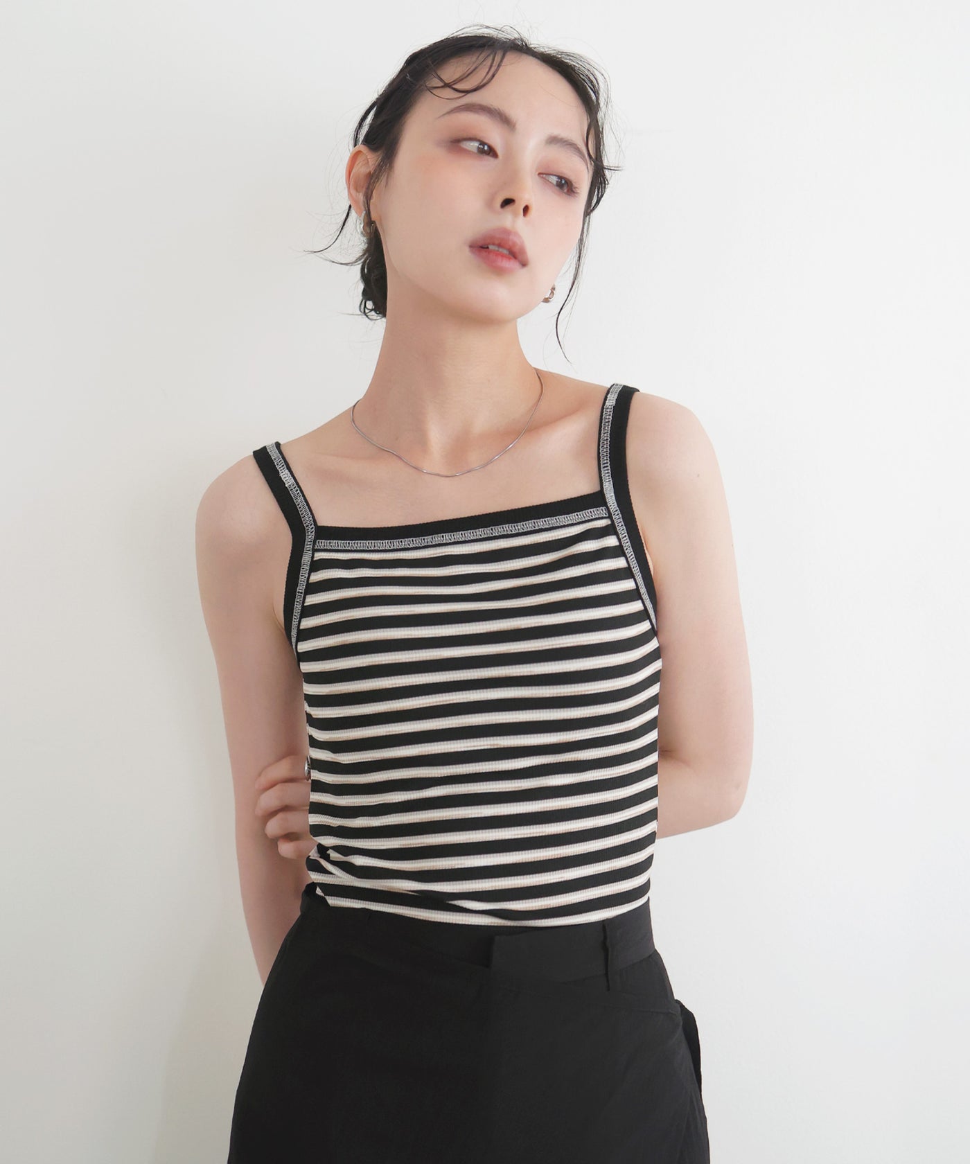 【全国完売商品‼️】セリーヌ トリオンフ ボーダーキャミソール 全国完売商品‼️】セリーヌ トリオンフ ボーダーキャミソール