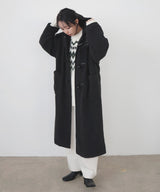 シャギーダッフルロングコート