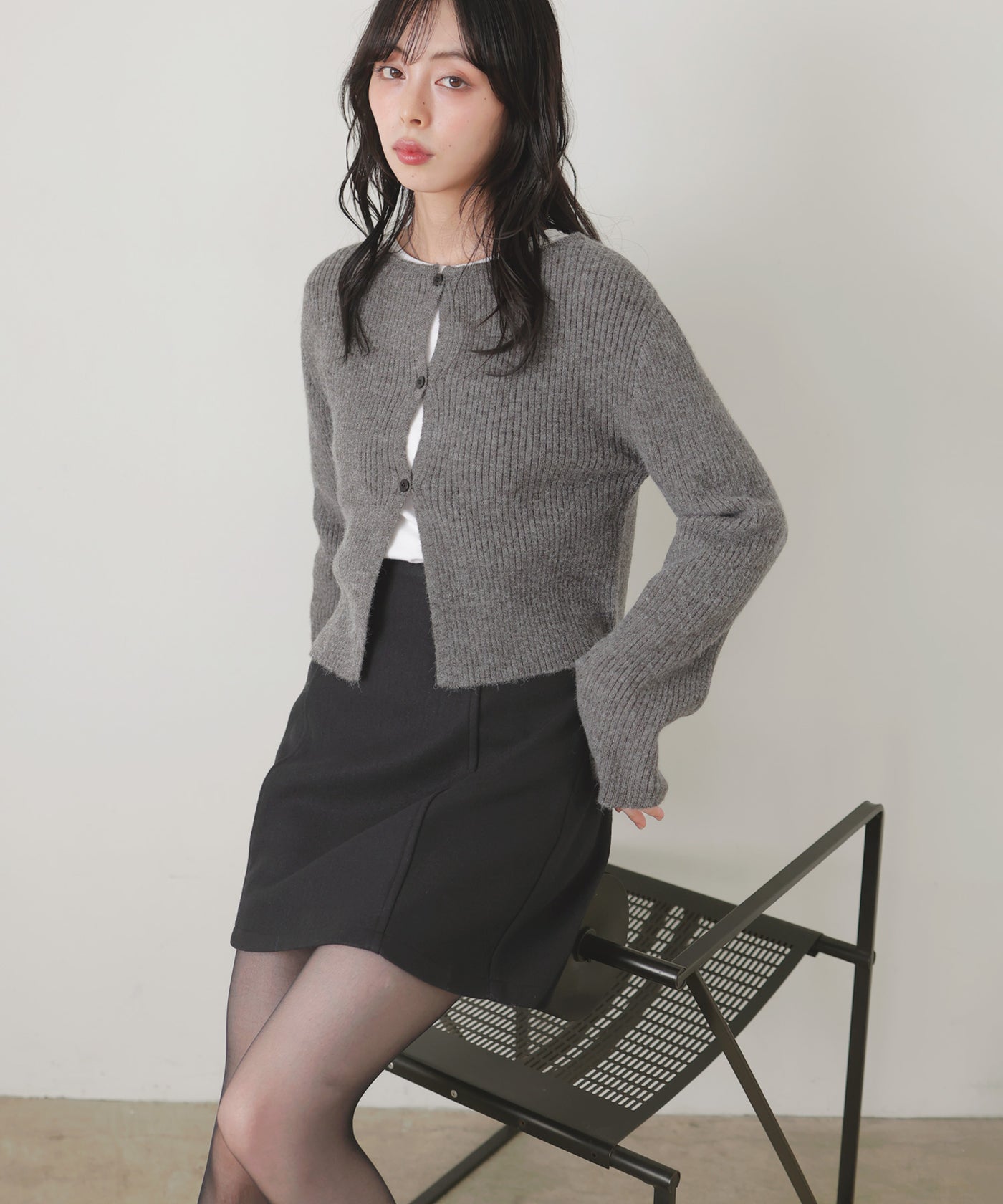 スカート リバーウールミニスカート ウールライクミニスカート – LIAN