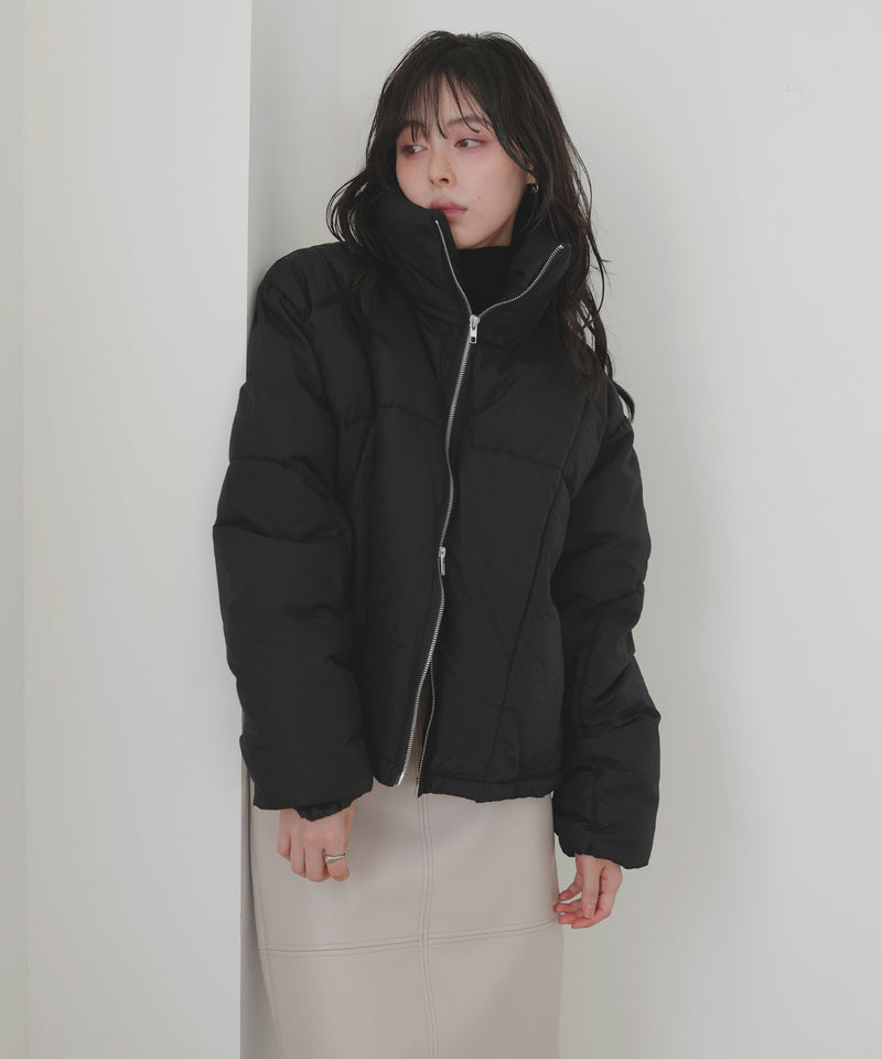 \ 8月22日発売 /【10月下旬予約商品】チェックファイバーショートダウン