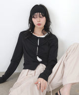 2WAYクロスデザインプルオーバー