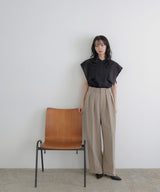 スクエアスリーブブラウス