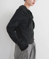 ストールセットクルーネックカーディガン