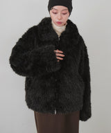 フェイクファースタンドブルゾン