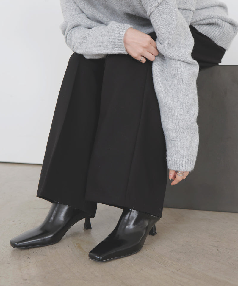 【12月上旬予約商品】2wayスクエアトゥパンプス