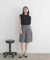 【新色追加 UVカット＆接触冷感】ショルダータックトップス
