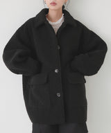 8/7発売【10月中旬予約商品】ボアムートンステンカラーコート