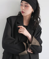 【1月下旬予約商品】レイヤードデザインテーラードジャケット