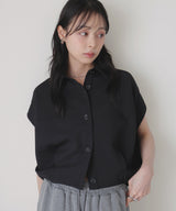 フレンチスリーブボックスシャツ