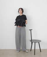 【一部予約商品】シャイニーフリルTシャツ