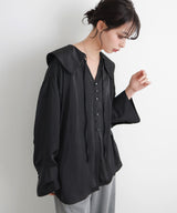 ビッグカラーシアースキッパーブラウス