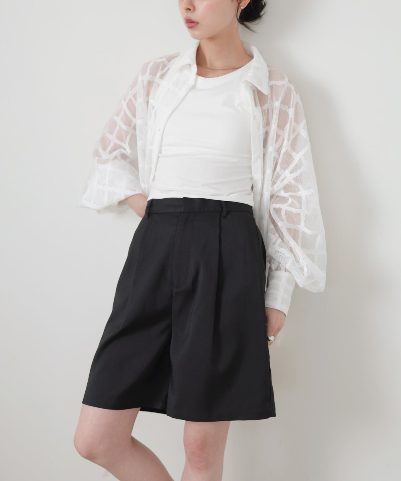 ★新品未使用★CITYSHOP タックハーフパンツ ☆新品未使用☆CITYSHOP タックハーフパンツ ☆新品未使用