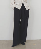 【1月下旬予約商品】ツータックワイドパンツ