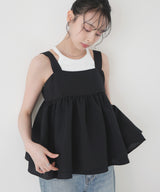 バイカラーツイードキャミ