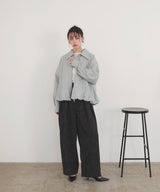 サマーツイードタックパンツ