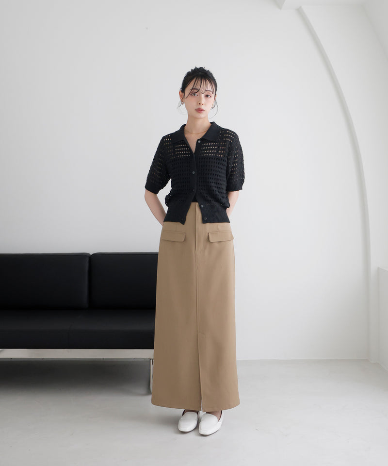 メッシュサマーポロニット – LIAN
